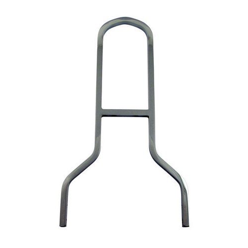 Lowboy sissy bar haut chromé - haut,